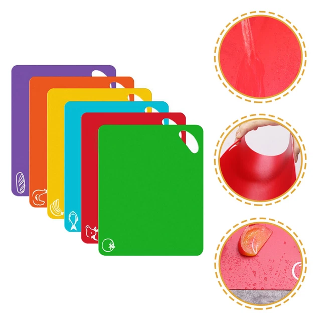 6 pz tagliere in plastica ABS utensili da cucina