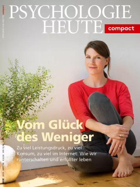 Psychologie Heute Compact 58: Vom Glück des Weniger | Taschenbuch | Deutsch
