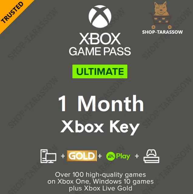 XBOX Game Pass Ultimate 1 mese e abbonamento XBOX Live Gold (30 giorni)