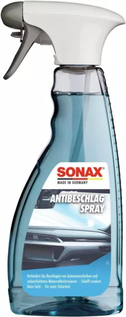 Sonax AntiBeschlag Spray Antibeschlag-Schutz Glas & Kunststoffscheiben 500ml