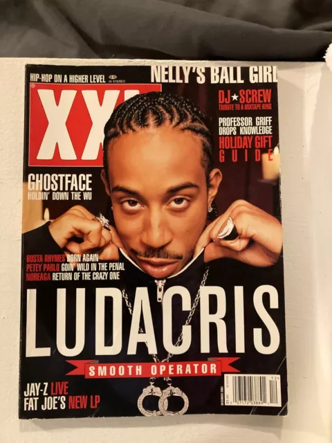 XXL Magazine December 2001 Ludacris Cover Ghostface Killah DJ Screw Jay-Z