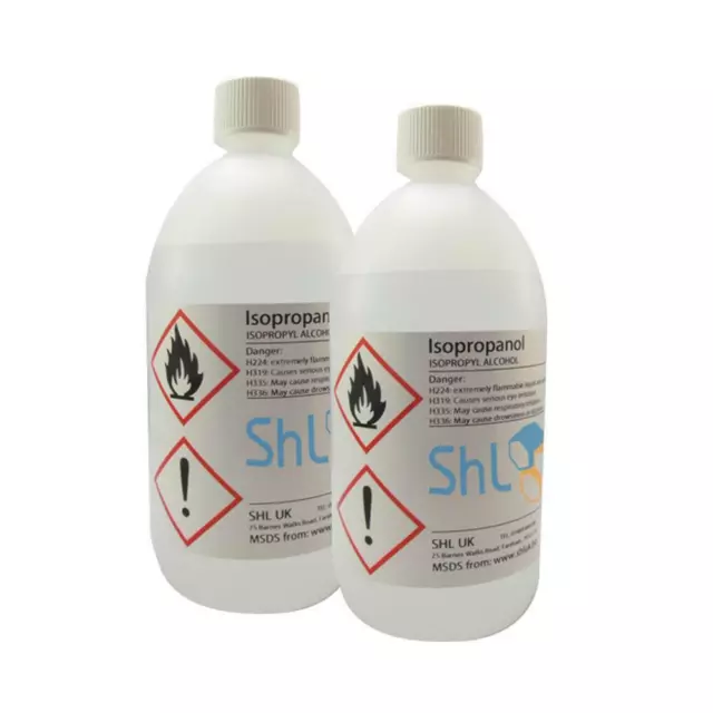 SHL BRAND ISOPROPANOL IPA Isopropyl Alcohol 99.9% Pure (5 Litre
