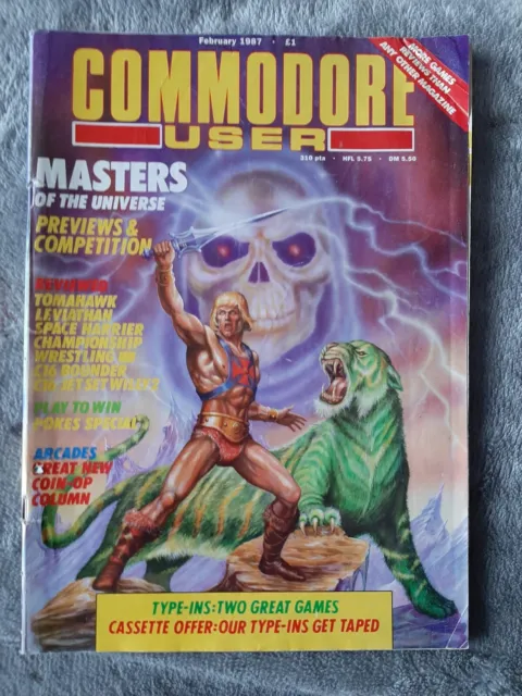 VGC - Commodore User magazine - Issue # 41 - February 1987 - CU C64 Amiga