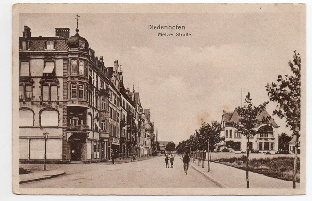 THIONVILLE - Moselle - CPA 57 - Metzer road