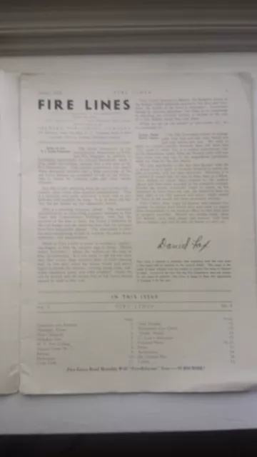 "Fire Lines" - SCARCE Magazine - Vol. I, No. 9, January 1936 2