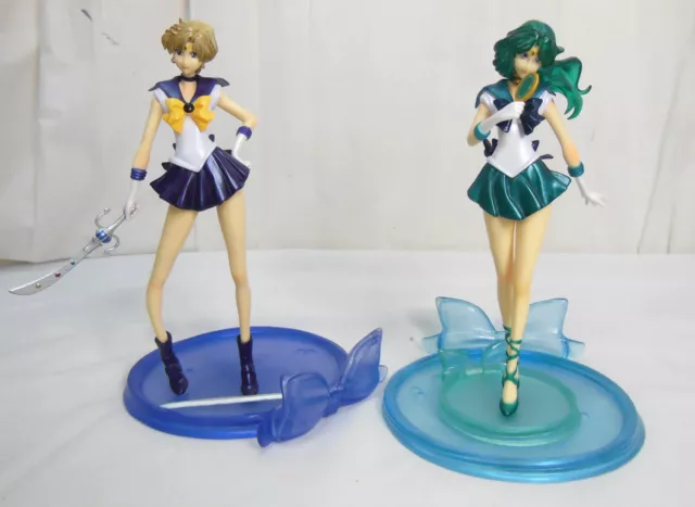 Sailor Moon Crystal PVC Figuren 1:10 Neptun & Uranus ca. 20 cm
