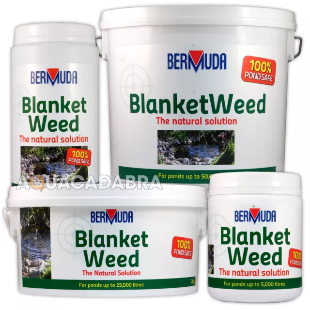 Bermuda Blanketweed Treatment Pond Algae Control String Remover Fish Koi