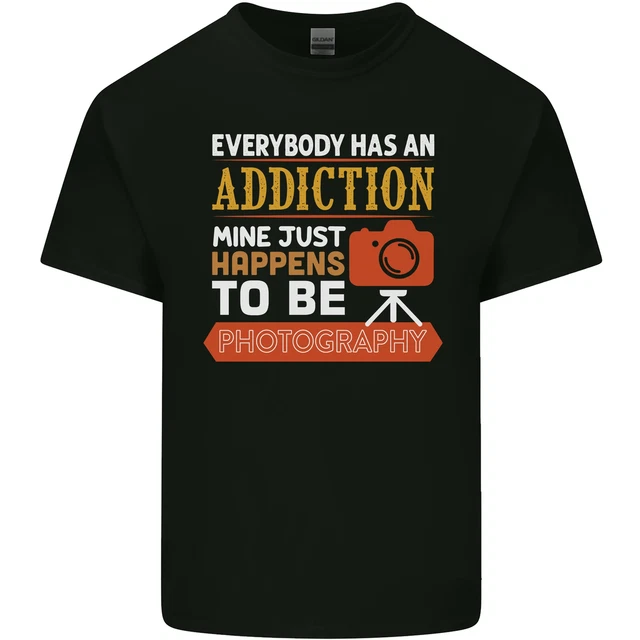 Photography Addiction Funny Photographer Kids T-Shirt Childrens