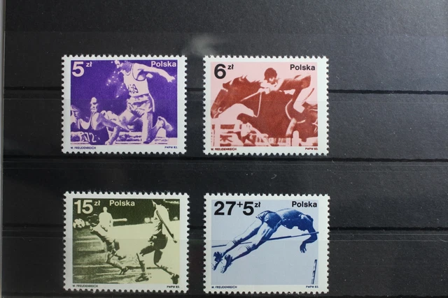 Polen 2862-2865 postfrisch Olympische Spiele #RN166