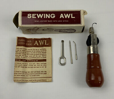 Modelo de chal de coser de colección Richard's No. 1331 herramienta de cuero el práctico chal de coser   