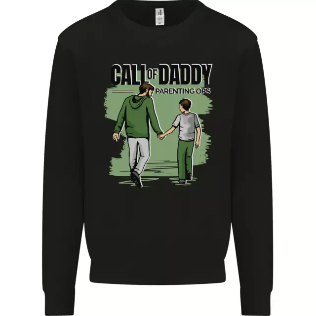 Call of Daddy Funny Parody Fathers Day Dad Mens Sweatshirt Jumper