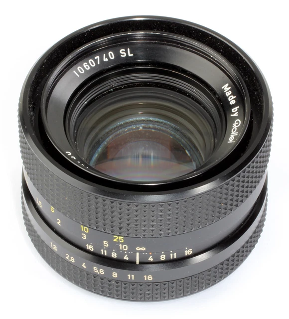 Rollei SL Planar 50mm f/1.8 mit QBM Bajonett f. ROLLEIFLEX SL Wie NEU cond. A-!