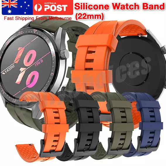 Sport Rubber Silicone Watch Band Strap For Samsung Gear S3 Frontier Classic 22mm