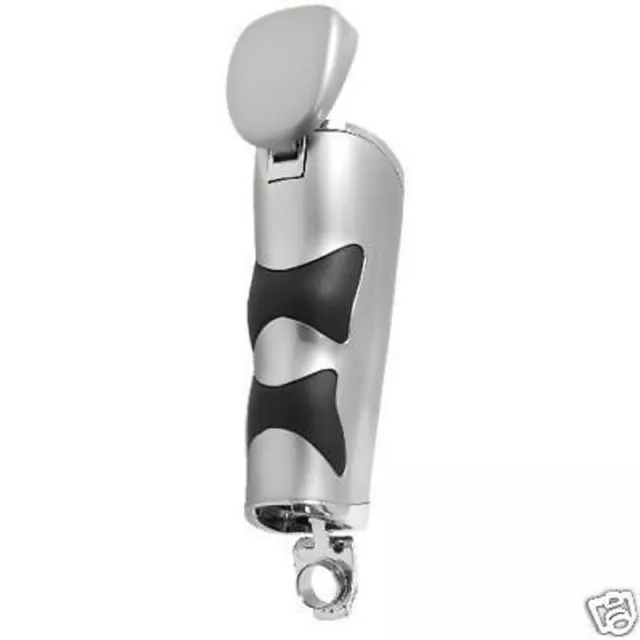 Artisian SATIN SILVER STEALTH Triple Flame JET Cigar Torch Lighter PUNCH 2