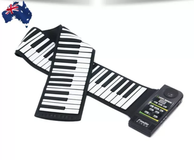 NEW 88 key flexible roll-up electronic soft keyboard piano 3