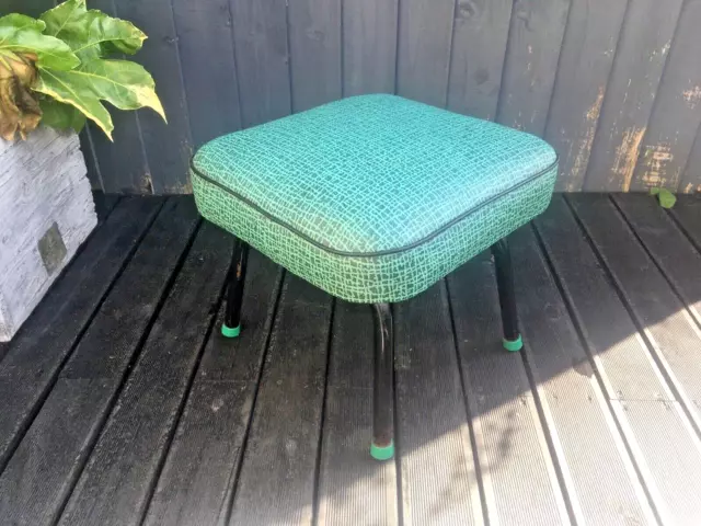 Funky retro vintage 1960s sales 1970s footstool