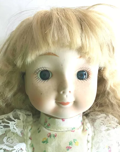Vintage Heritage Mint Ltd Collection Porcelain Head Collectible Doll 16” Tall