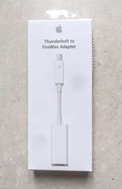 Genuine Apple Thunderbolt to FireWire (800) Adapter MD464ZM/A model A1463