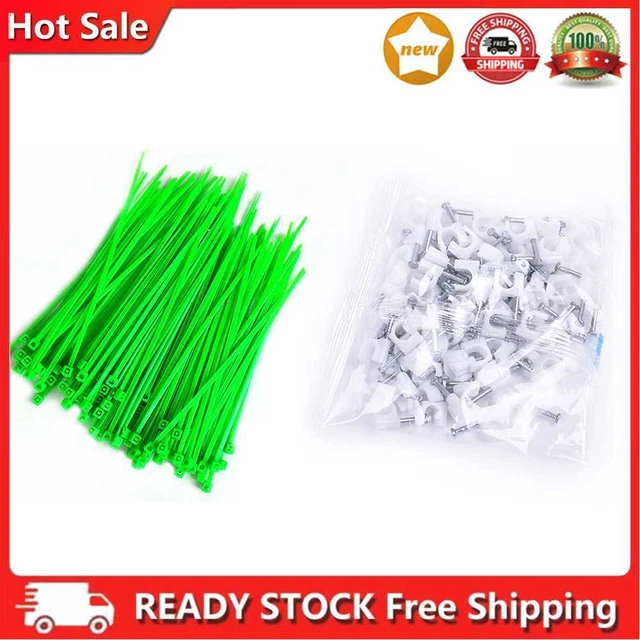 Plant Ties Artificial Balcony Green Binding Ties Self-locking Wire Cable Zip