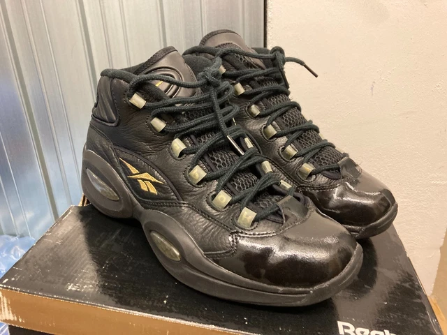 Reebok question nero hot sale