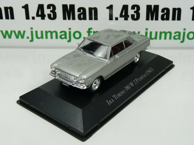 ARG3 Voiture 1/43 SALVAT Autos Inolvidables : IKA Torino 380 (1967) (Renault)