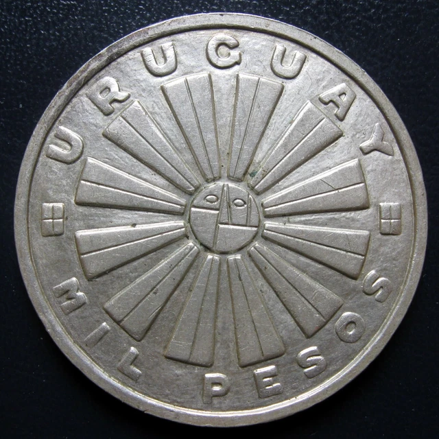 Uruguay - 1000 Pesos 1969 Unc Km# 55, F.a.o.