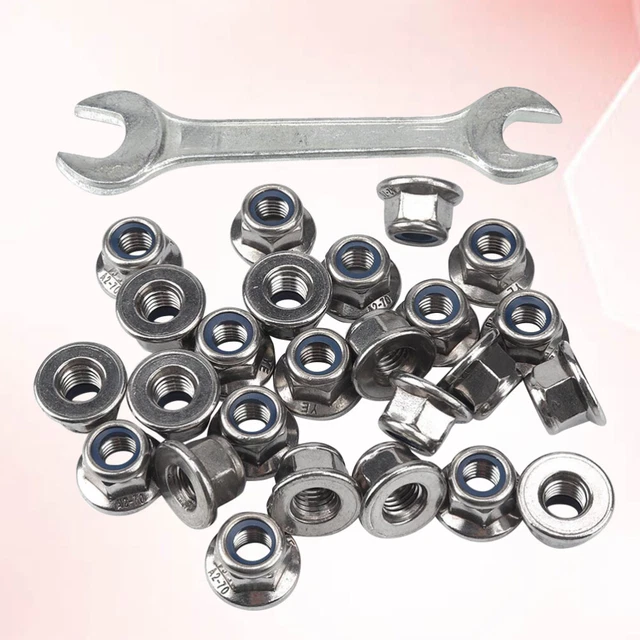 25 Pcs Kontermutter Aus Edelstahl M24 Sechskantmutter Einstellen