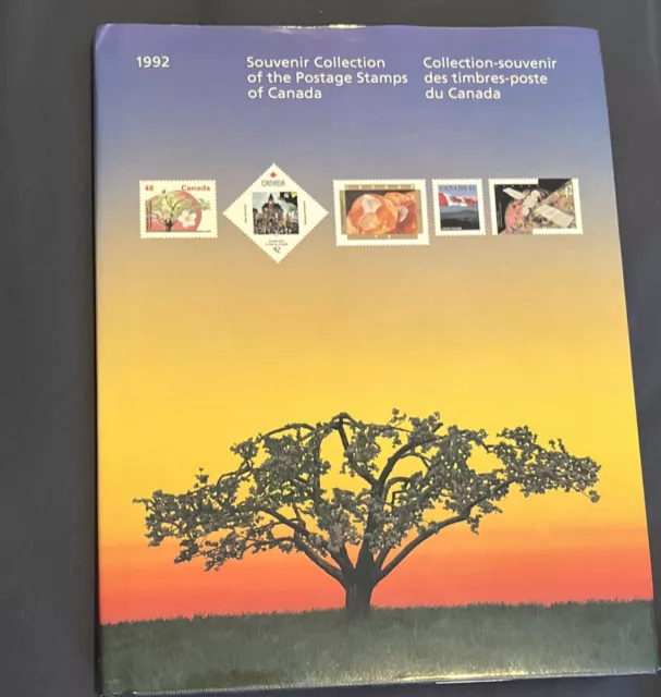 Canada Souvenir Collection Postage Stamp Albums 1992-1994, Sealed 1994