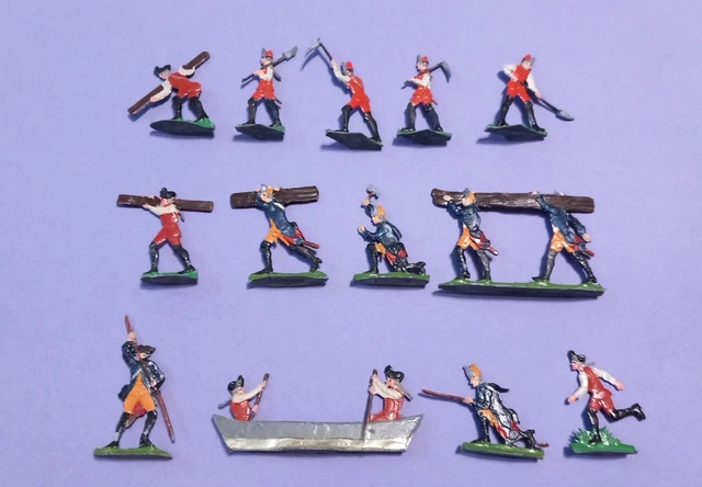 Soldats De Plomb Droste – Guerre De 30 Ans – Génie Allemand – 40 Figurines 30mm