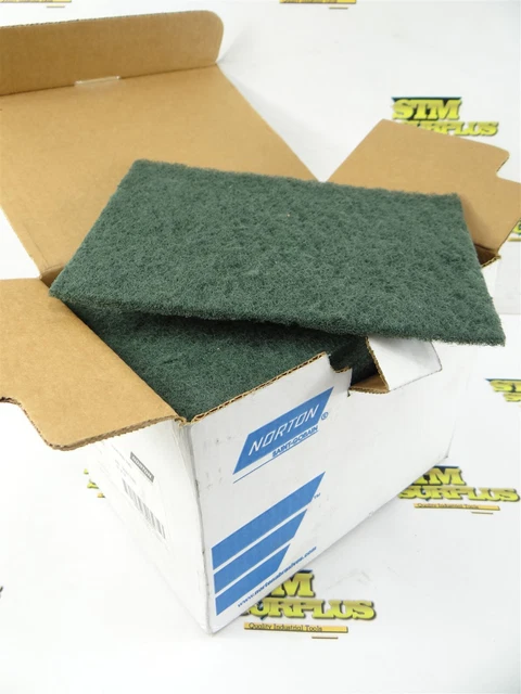 New! Case Of 20 Norton Bear-Tex A/O Very Fine Abrasive Pads 6" X 9" New! Case Of 20 Norton Bear-Tex A/O Very Fine Abrasive Pads 6" X 9"