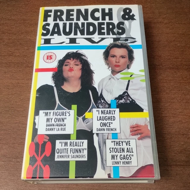 FRENCH AND SAUNDERS Live - VHS Video - Pal - Video Cassette £2.24