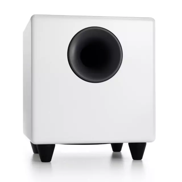 Audioengine S8 Premium Powered Subwoofer - Hi-Gloss White