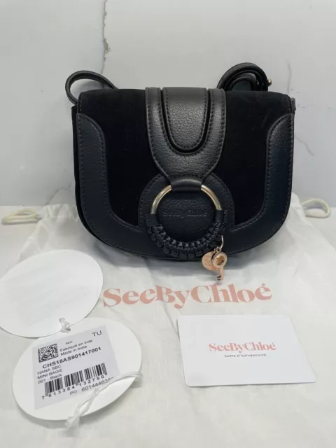 Mini Hana Leather Bag See by Chloé