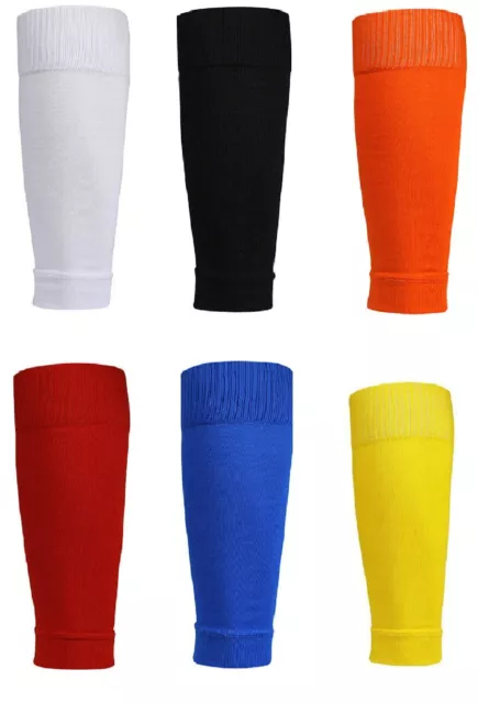 Boys Mens Football Socks Soccer Hockey Rugby Leg Sleeve Calf Compression Socks