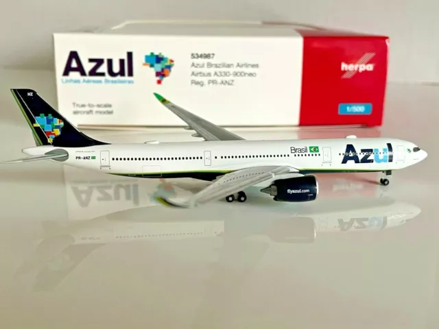 Herpa Wings 1:500 AZUL Linhas Aereas Brasileiras Airbus A330-900neo PR-ANZ 3