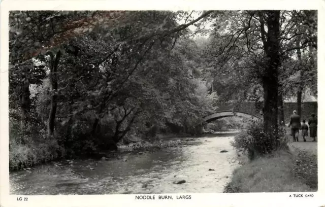 Largs Scotland Noodle Burn OLD PHOTO