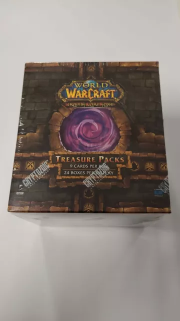 WOW World of Warcraft Dungeon Decks 2011: Treasure DISPLAY 24 Packs SEALED