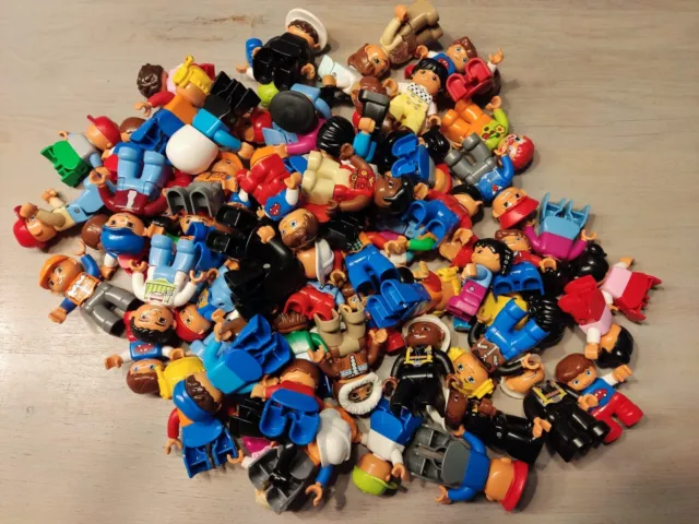 Lego® • Duplo Figur, Figuren, Mann, Opa, Clown, Feuerwehr, Polizist und mehr