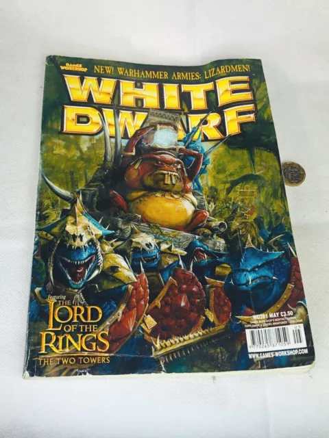 WHITE DWARF ISSUE 281 Magazine Games Workshop Warhammer 40K LOTR