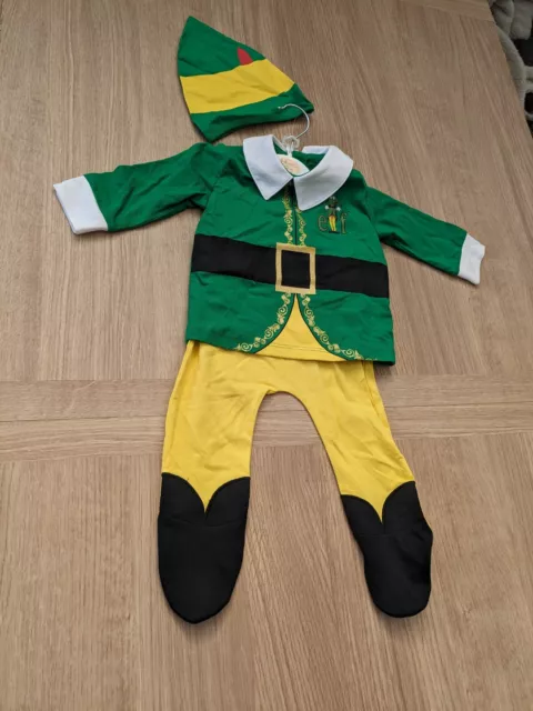 BABY BOYS GIRLS Elf Christmas Xmas Outfit Age 3 6 months George at Asda BNWT 5.49 PicClick UK