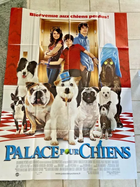 AFFICHE CINEMA POSTER 120x160 2010 PALACE POUR CHIENS Emma Roberts NEUVE