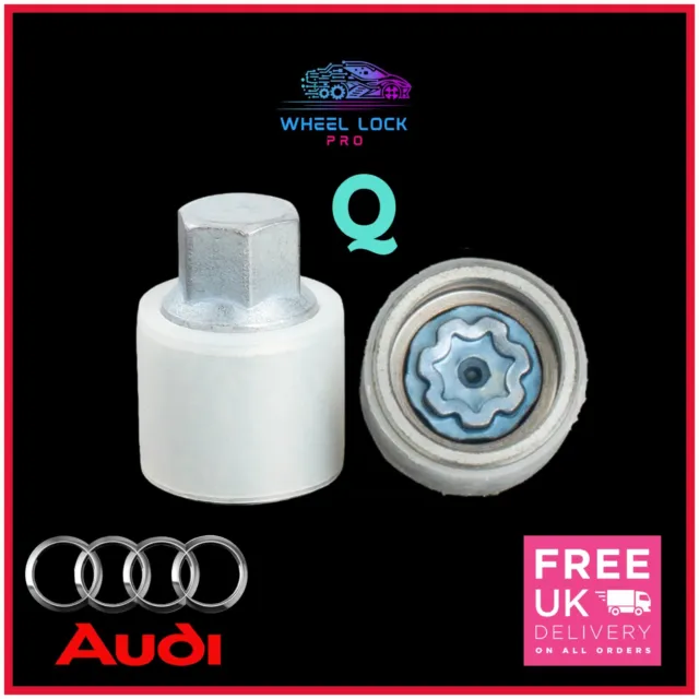 Audi New Locking Wheel Nut Key Bolt Letter Q '814' Fast and Free