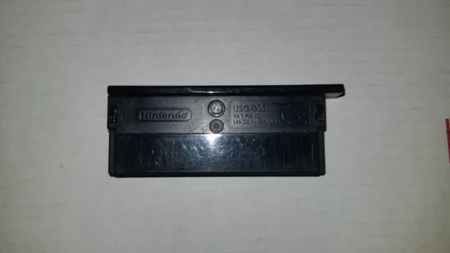 Official Nintendo DS Lite GBA Cartridge Slot Cover Black USG-005 FAST SHIPPING