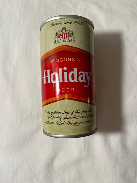 Wisconsin Holiday Steel Test Can - Pull Tab - Mint Condition
