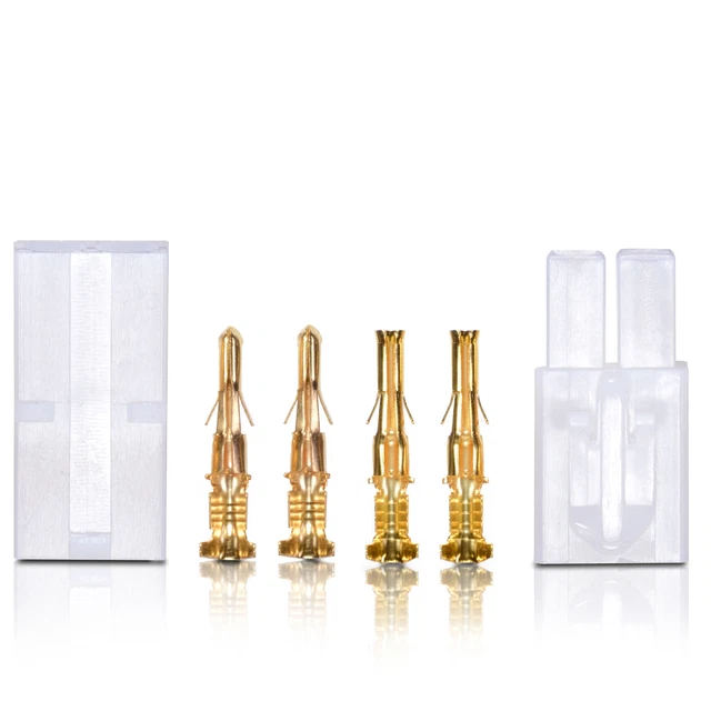 PartCore Mini JST Steckverbinder – 1 Paar Stecker & Buchse Für RC-Akkus (bis 30A)