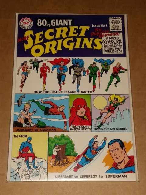 Secret Origins 80 Page Giant Replica #8 Nm+ (9.6 Or Better) 1999 Dc Comics