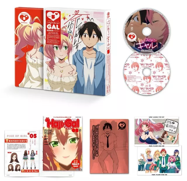 DVD Anime Hajimete No Gal My First Girlfriend Is a Gal Series (1-10)  English Dub