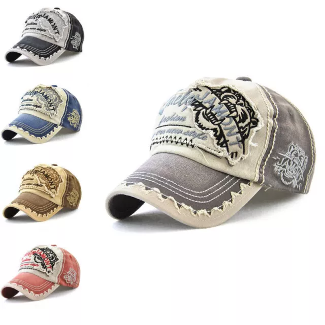 Fashion Basecap Coole Mütze Unisex Must-Have Vintage Baseball Motocross