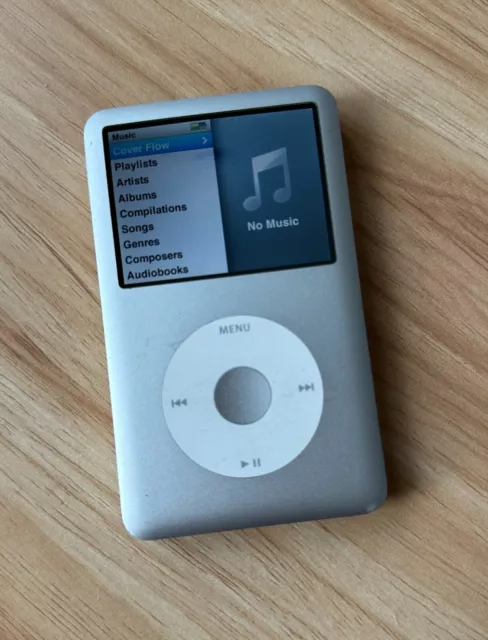 Apple iPod classic 6th Generation Silver (80 GB) - Bad battery