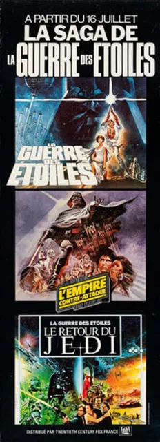 Affiche / Poster / Pantalon "Star Wars / La Guerre des étoiles''  George Lucas